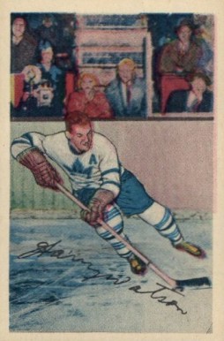 1952 Parkhurst Harry Watson #46 Hockey Card