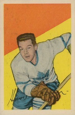 1952 Parkhurst Howie Meeker #42 Hockey Card