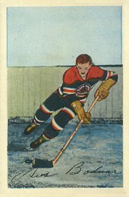 1952 Parkhurst Gus Bodnar #37 Hockey Card