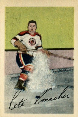 1952 Parkhurst Pete Conacher #33 Hockey Card