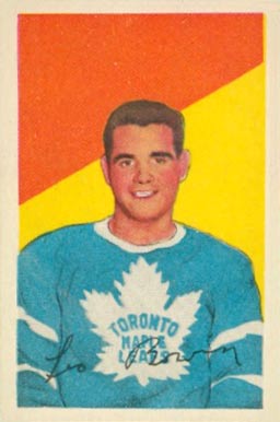 1952 Parkhurst Leo Boivin #34 Hockey Card