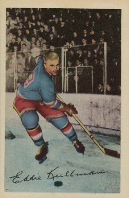 1952 Parkhurst Ed Kullman #18 Hockey Card
