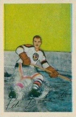 1952 Parkhurst Pete Babando #16 Hockey Card