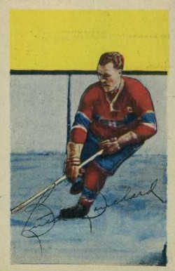 1952 Parkhurst Butch Bouchard #13 Hockey Card