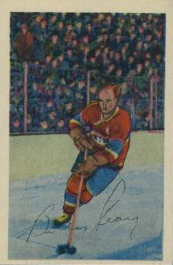 1952 Parkhurst Billy Reay #2 Hockey Card