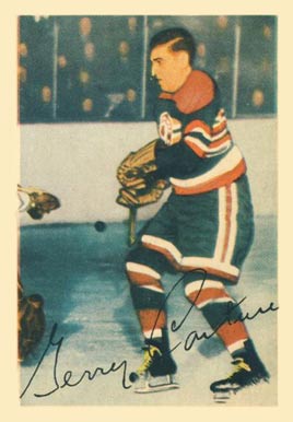 1953 Parkhurst Gerry Couture #84 Hockey Card