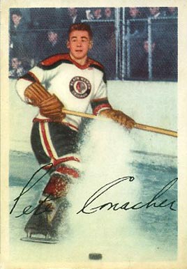 1953 Parkhurst Pete Conacher #70 Hockey Card