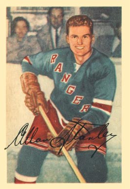 1953 Parkhurst Allan Stanley #64 Hockey Card