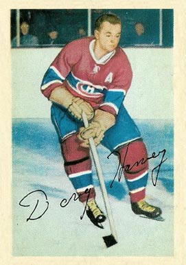 1953 Parkhurst Doug Harvey #26 Hockey Card