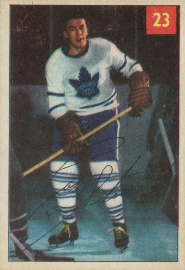 1954 Parkhurst Ron Stewart #23 Hockey Card
