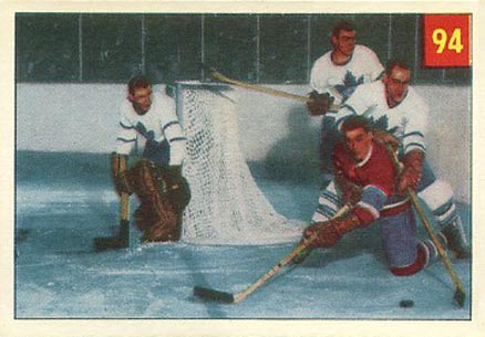 1954 Parkhurst Megar Goes Down And Under #94 Hockey Card