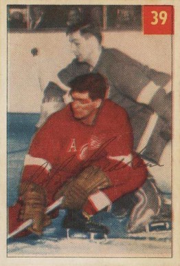 1954 Parkhurst Bob Goldham #39 Hockey Card