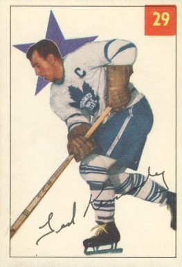 1954 Parkhurst Teeder Kennedy #29 Hockey Card