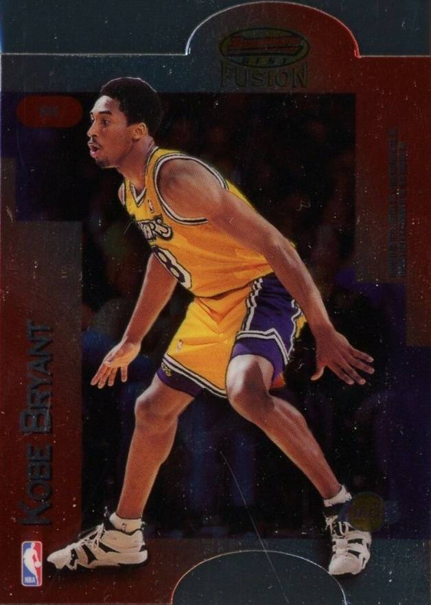1998 Bowman's Best Mirror Image Fusion Eddie Jones/Kobe Bryant #MI6 Basketball Card