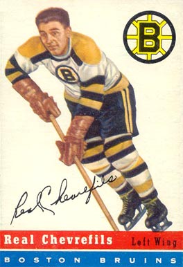 1954 Topps Real Chevrefils #6 Hockey Card