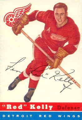 1954 Topps Red Kelly #5 Hockey Card