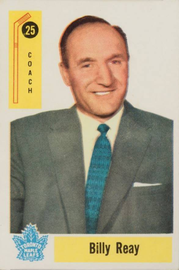 1958 Parkhurst Billy Reay #25 Hockey Card