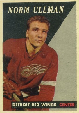 1958 Topps Norm Ullman #65 Hockey Card