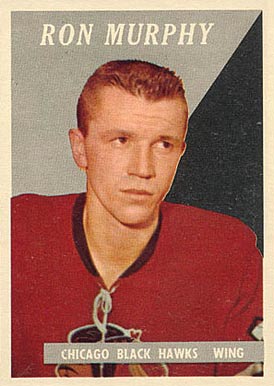 1958 Topps Ron Murphy #59 Hockey Card