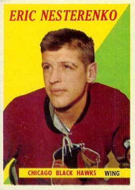 1958 Topps Eric Nesterenko #53 Hockey Card