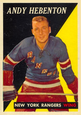 1958 Topps Andy Hebenton #46 Hockey Card