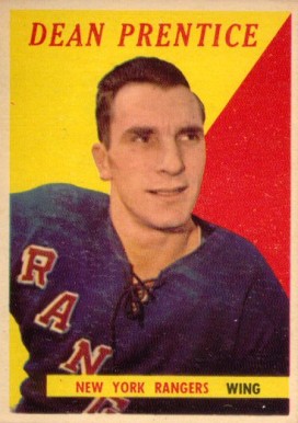 1958 Topps Dean Prentice #32 Hockey Card
