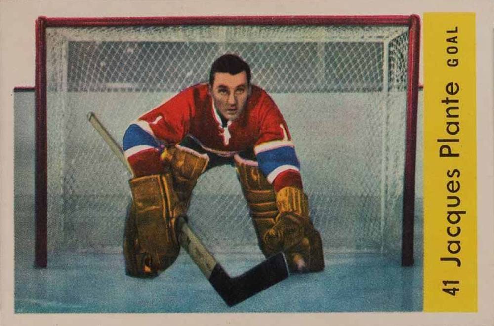 1959 Parkhurst Jacques Plante #41 Hockey Card