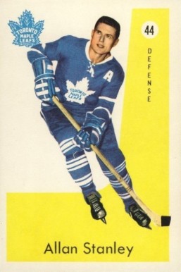 1959 Parkhurst Allan Stanley #44 Hockey Card