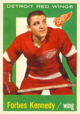 1959 Topps Forbes Kennedy #52 Hockey Card