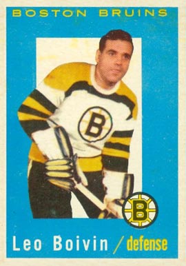 1959 Topps Leo Boivin #26 Hockey Card