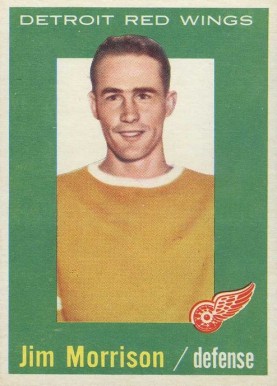 1959 Topps Jim Morrison #36 Hockey Card