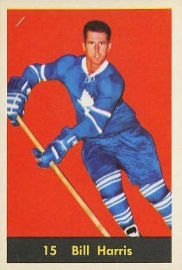1960 Parkhurst Billy Harris #15 Hockey Card