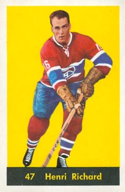 1960 Parkhurst Henri Richard #47 Hockey Card