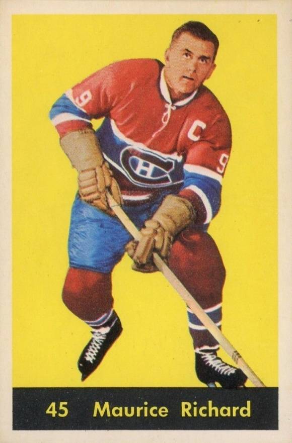 1960 Parkhurst Maurice Richard #45 Hockey Card