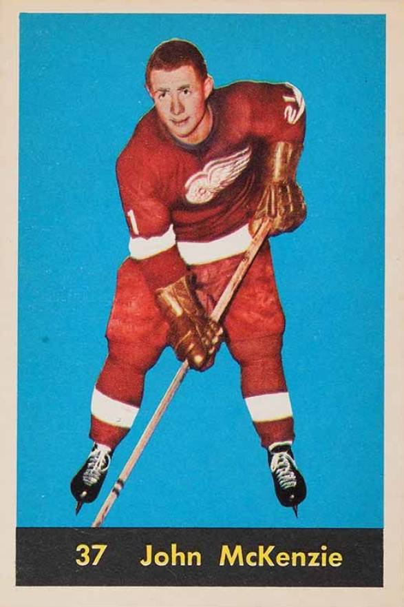 1960 Parkhurst John McKenzie #37 Hockey Card