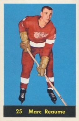 1960 Parkhurst Marc Reaume #25 Hockey Card
