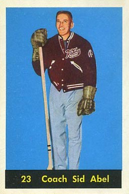 1960 Parkhurst Coach Sid Abel #23 Hockey Card