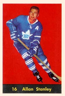 1960 Parkhurst Allan Stanley #16 Hockey Card