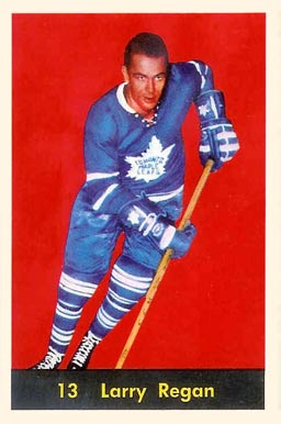 1960 Parkhurst Larry Regan #13 Hockey Card