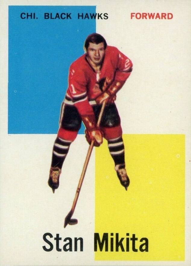 Stan Mikita Hall of Fame Signed 5x7 Double Sided Pinnacle -  Denmark