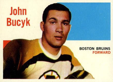 1960 Topps Johnny Bucyk #11 Hockey Card