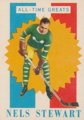 1960 Topps Nels Stewart #5 Hockey Card