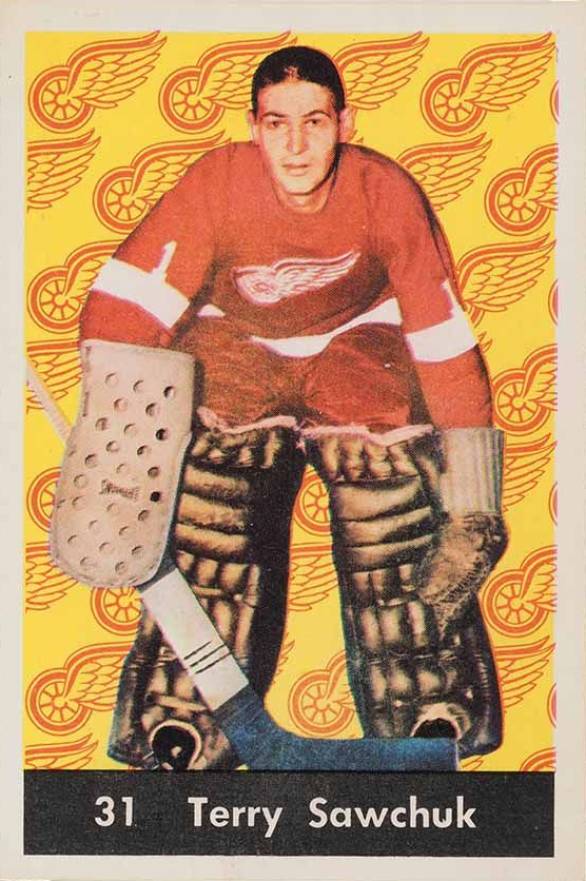 1961 Parkhurst Terry Sawchuk #31 Hockey Card