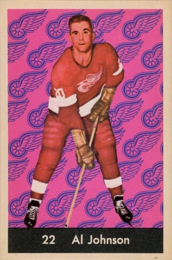1961 Parkhurst Al Johnson #22 Hockey Card
