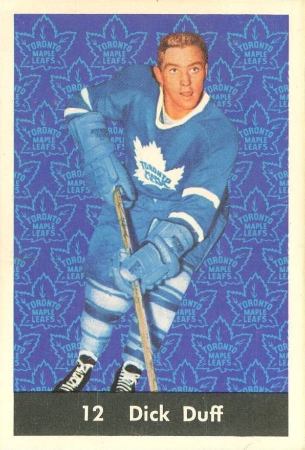 1961 Parkhurst Dick Duff #12 Hockey Card