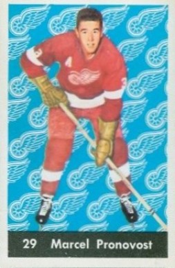 1961 Parkhurst Marcel Pronovost #29 Hockey Card