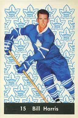 1961 Parkhurst Billy Harris #15 Hockey Card