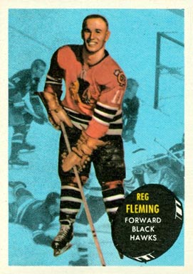 1961 Topps Reg Fleming #26 Hockey Card