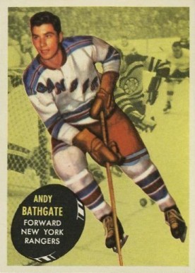 1961 Topps Andy Bathgate #53 Hockey Card