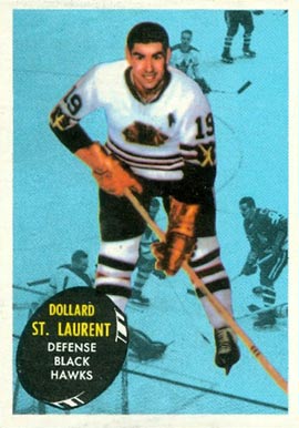 1961 Topps Dollard St.Laurent #31 Hockey Card